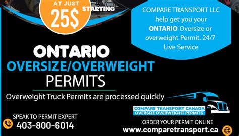 ontario oversize permits